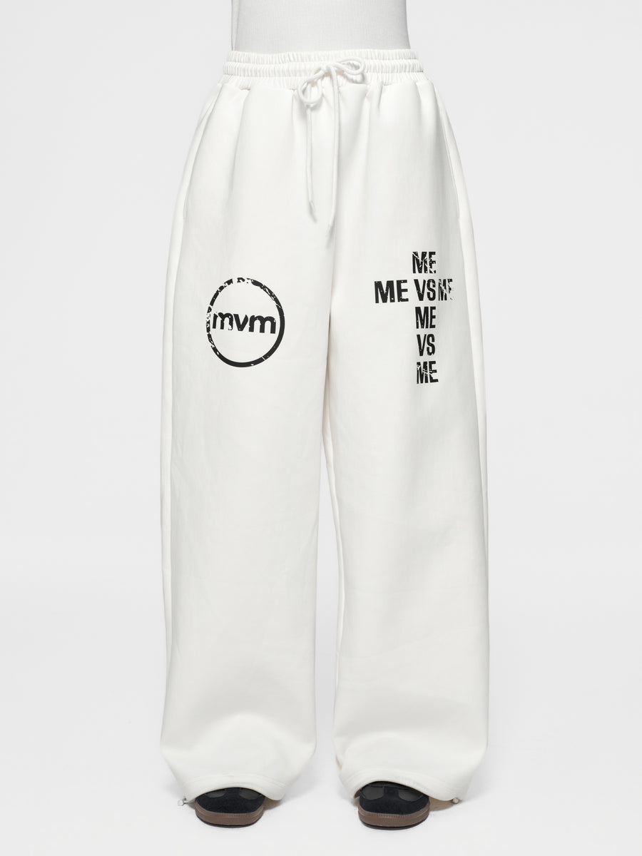 Dual Logo Scuba Sweatpants