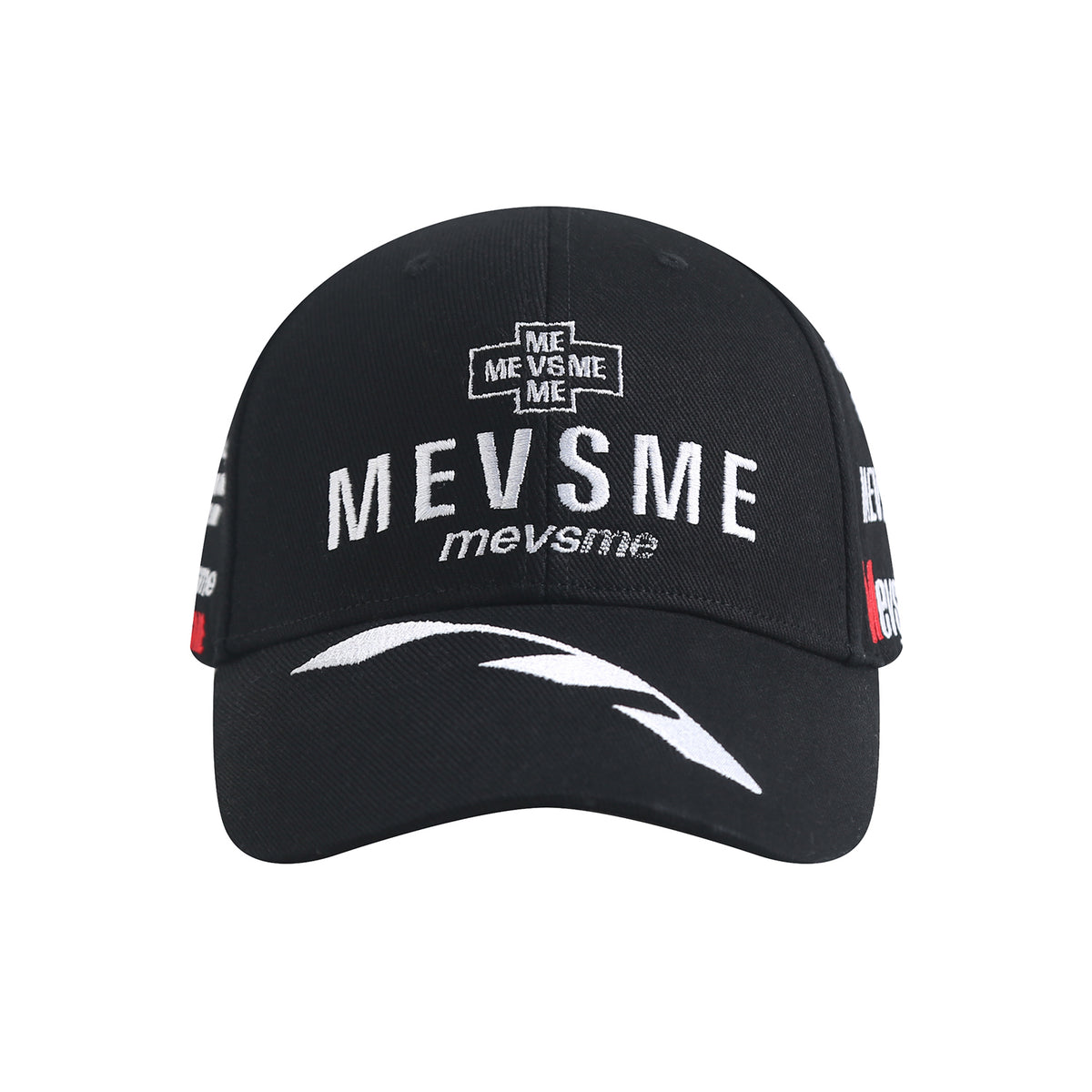 Kappe mit mehreren Racing-Stickereien