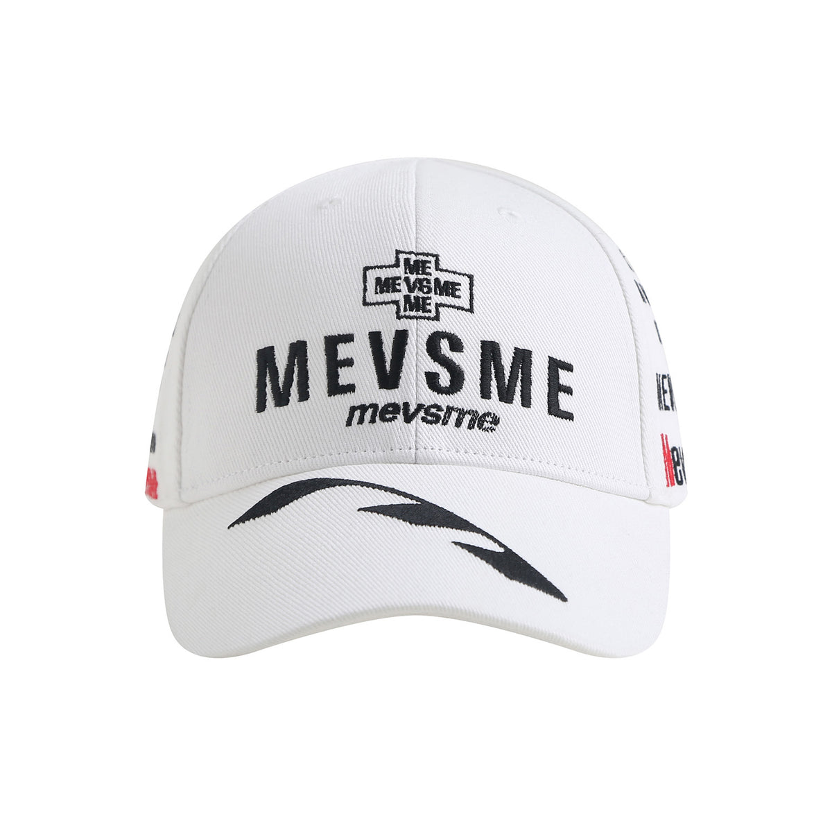 Kappe mit mehreren Racing-Stickereien