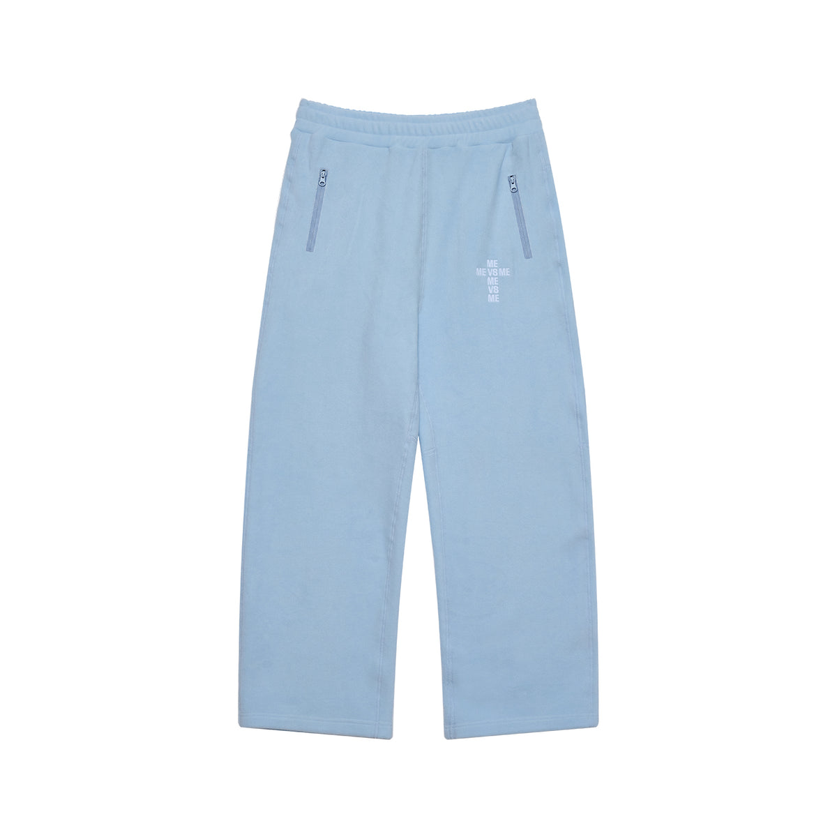 Blue Fleece Tracksuit Joggers