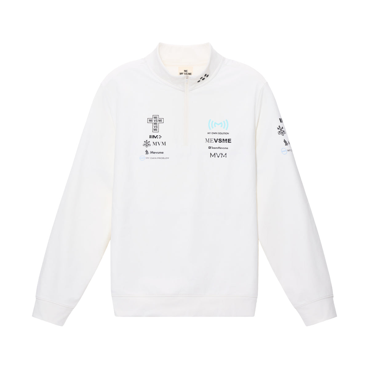 Moto Half-Zip Sweatshirt