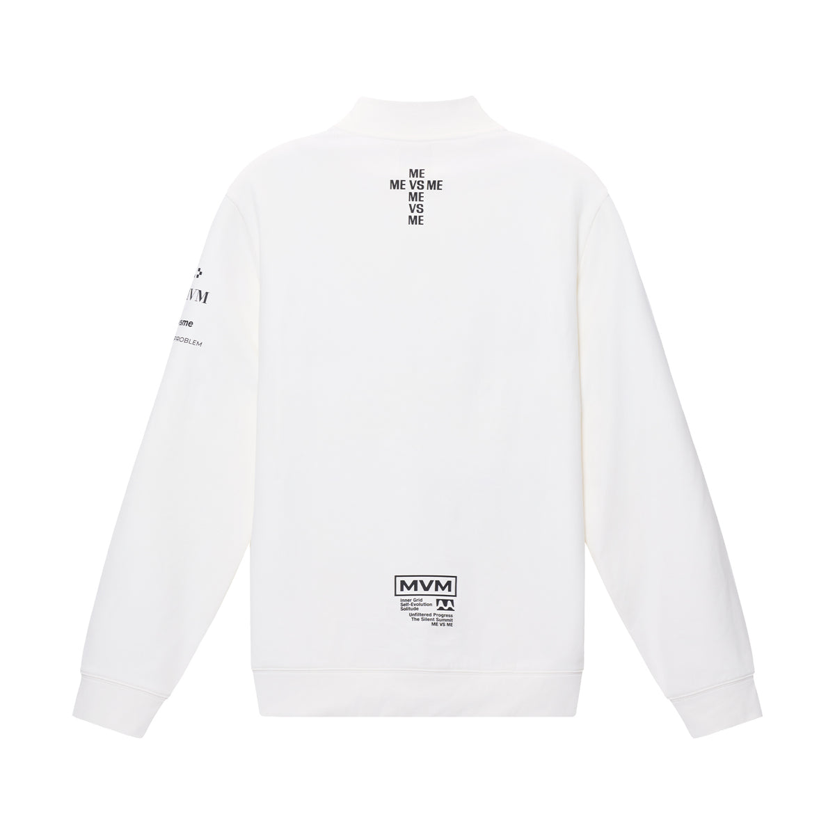Moto Half-Zip Sweatshirt
