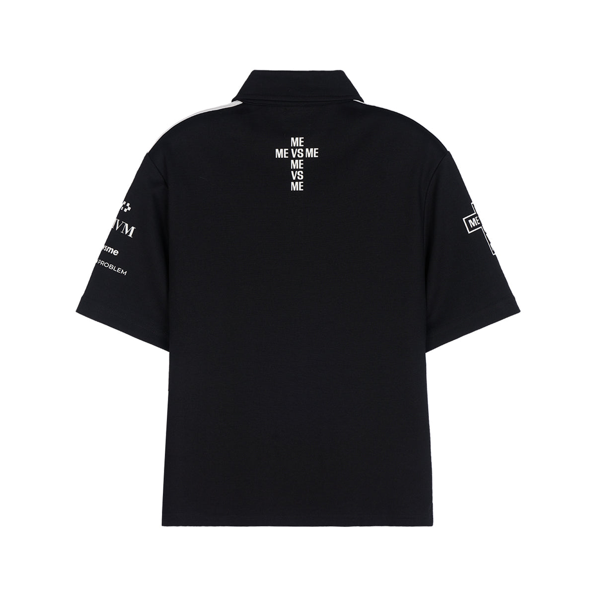Poloshirt mit Moto-Grafik