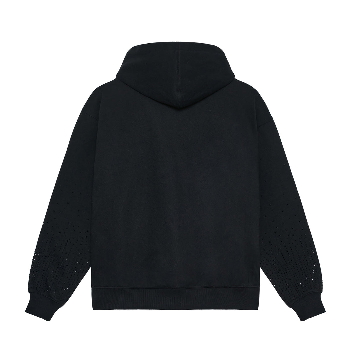 Gradient Rhinestone Sleeve Hoodie