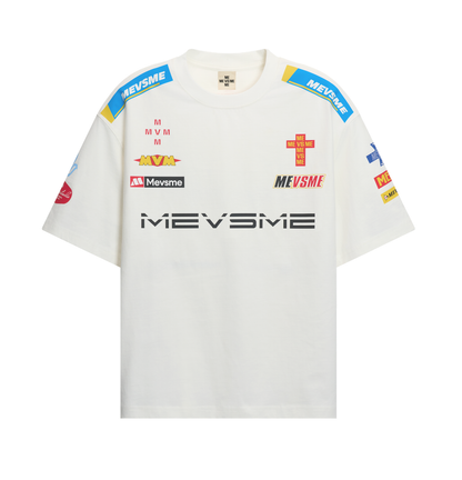 T-Shirt mit Rennsportgrafik