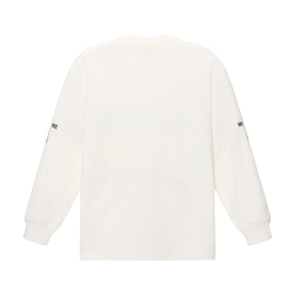 Basic-Langarmshirt mit Cross-Logo