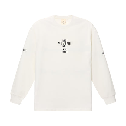 Basic-Langarmshirt mit Cross-Logo