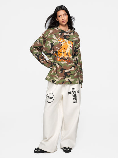 Double Trouble Graphic Long Sleeve Tee