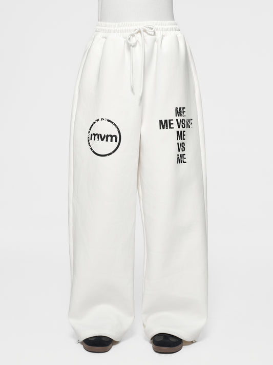 Dual Logo Scuba Sweatpants