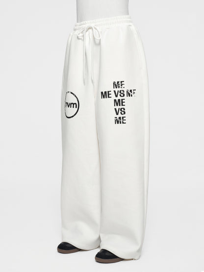Dual Logo Scuba Sweatpants