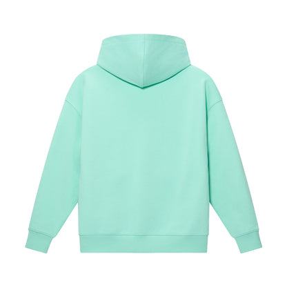 Kapuzenpullover mit Reißverschluss und Strassverzierung