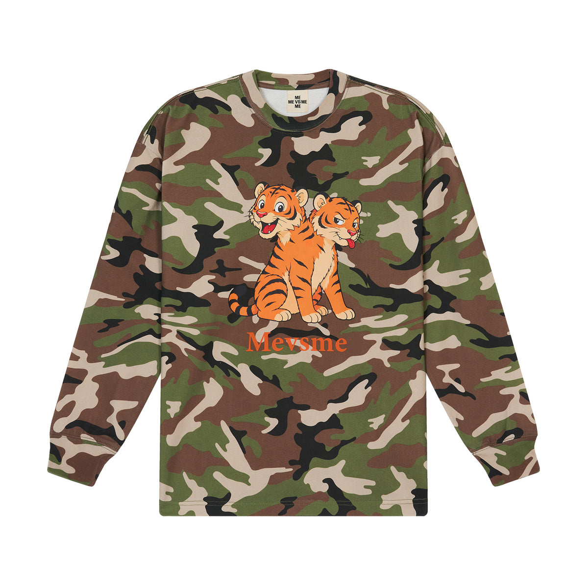 Double Trouble Graphic Long Sleeve Tee