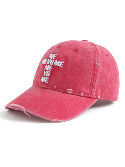 Distressed Washed Cap