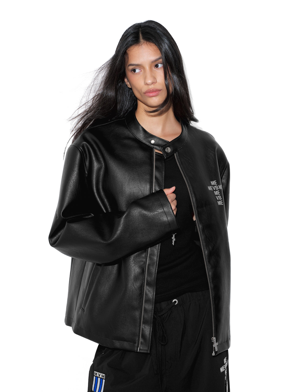 Leather Moto Jacket