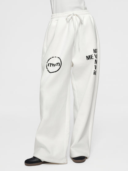 Dual Logo Scuba Sweatpants