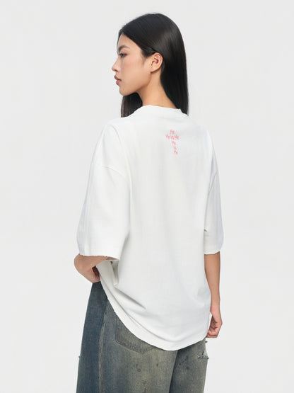 Doodle “No Puberty” Graphic Tee