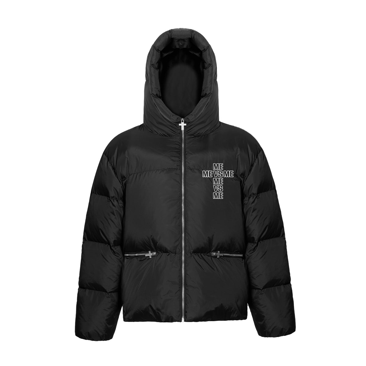 GEFÜTTERTE KAPUZENJACKE MIT STRASS