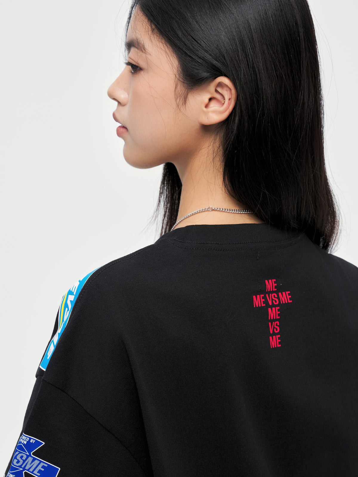 T-Shirt mit Rennsportgrafik
