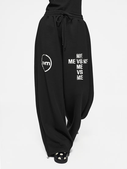 Dual Logo Scuba Sweatpants