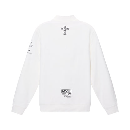 Moto Half-Zip Sweatshirt