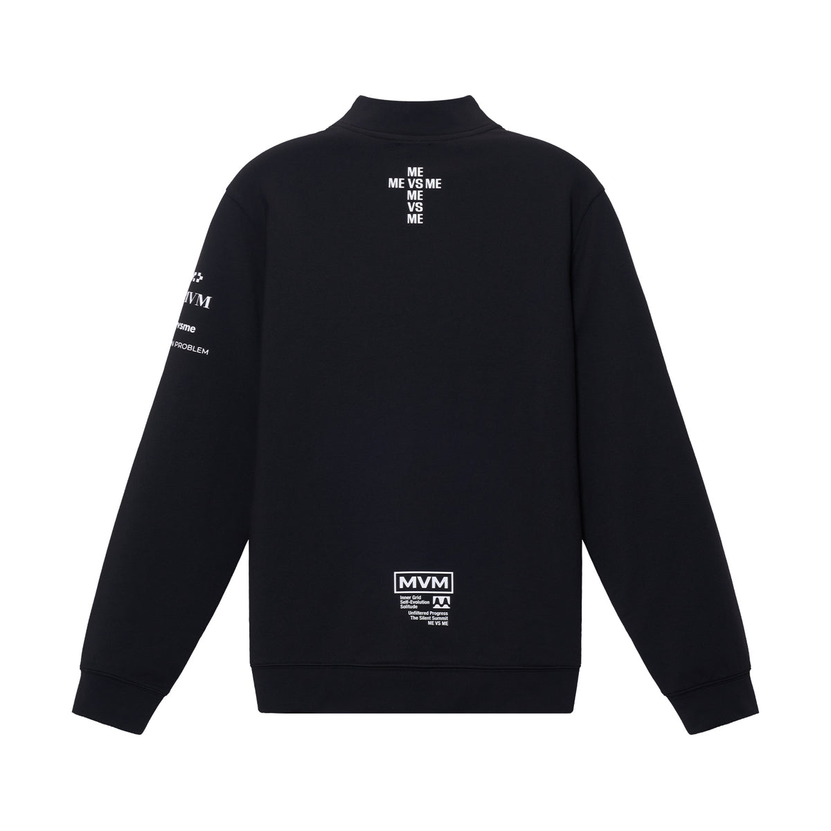 Moto Half-Zip Sweatshirt