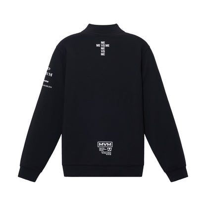 Moto Half-Zip Sweatshirt
