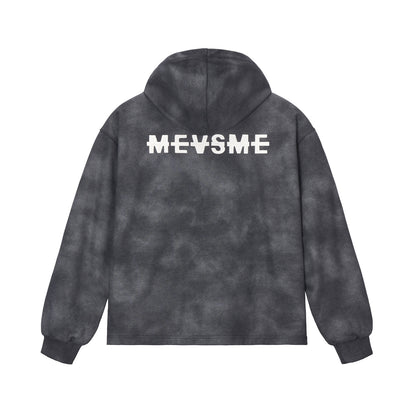 SWEAT À CAPUCHE ZIPPÉ À EFFET TIE-DYE